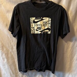 Nike Men's Black USA Graphic Tee